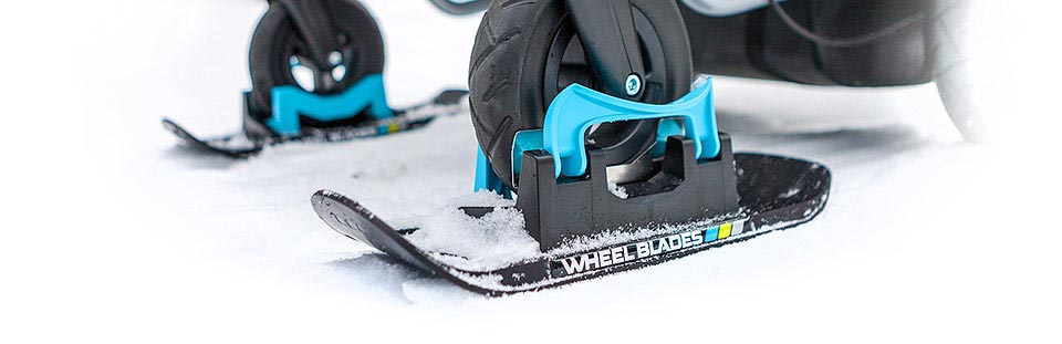 Лыжи на коляску Wheelblades XL. Фото N5