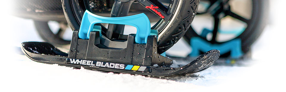 Лыжи на коляску Wheelblades XL. Фото N7